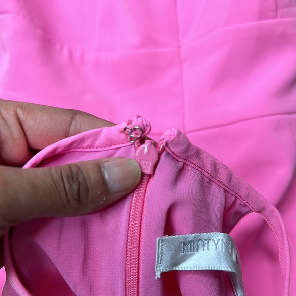 Minty Meets Munt Pink Formal Dress - Get Lucky Bubblegum Size Small - Picture 5 of 8